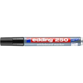   EDDING Tábla- és flipchart marker, 1-3 mm, kúpos, EDDING "250", fekete