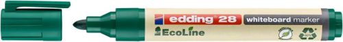 EDDING Tábla- és flipchart marker, 1,5-3 mm, kúpos, EDDING "28 Ecoline", zöld