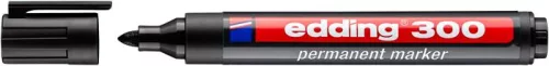 EDDING Alkoholos marker, 1,5-3 mm, kúpos, EDDING "300", fekete