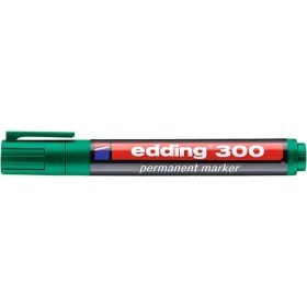   EDDING Alkoholos marker, 1,5-3 mm, kúpos, EDDING "300", zöld