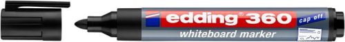 EDDING Tábla- és flipchart marker, 1,5-3 mm, kúpos, EDDING "360", fekete