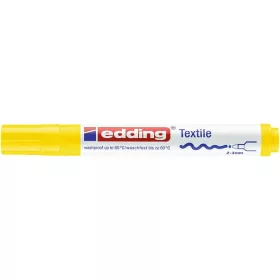   EDDING Textilmarker, 2-3 mm, kúpos, EDDING "4500", sárga