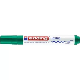   EDDING Textilmarker, 2-3 mm, kúpos, EDDING "4500", zöld