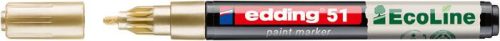 EDDING Lakkmarker, 1-2 mm, EDDING "51", arany
