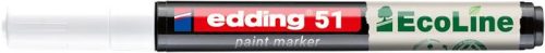 EDDING Lakkmarker, 1-2 mm, EDDING "51", fehér