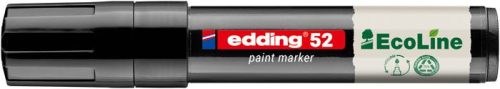 EDDING Lakkmarker, 4-15 mm, EDDING "52", fekete