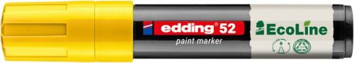 EDDING Lakkmarker, 4-15 mm, EDDING "52", sárga