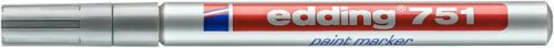 EDDING Lakkmarker, 1-2 mm, EDDING "751", ezüst