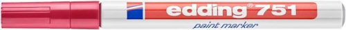 EDDING Lakkmarker, 1-2 mm, EDDING "751", piros