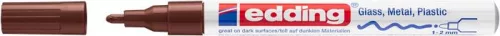 EDDING Lakkmarker, 1-2 mm, EDDING "751", barna