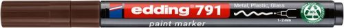 EDDING Lakkmarker, 1-2 mm, PCR, EDDING "791", barna