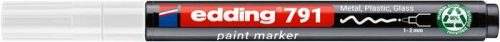 EDDING Lakkmarker, 1-2 mm, PCR, EDDING "791", fehér