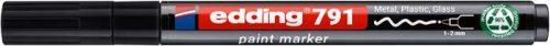 EDDING Lakkmarker, 1-2 mm, PCR, EDDING "791", fekete