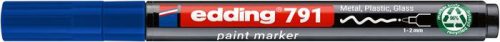 EDDING Lakkmarker, 1-2 mm, PCR, EDDING "791", kék