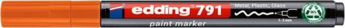 EDDING Lakkmarker, 1-2 mm, PCR, EDDING "791", narancs