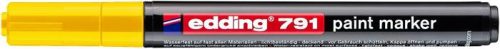 EDDING Lakkmarker, 1-2 mm, PCR, EDDING "791", sárga