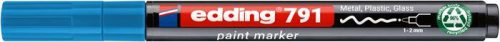 EDDING Lakkmarker, 1-2 mm, PCR, EDDING "791", világoskék