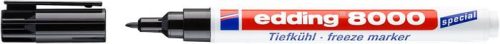 EDDING Alkoholos marker, 1 mm, kúpos, EDDING "8000 Freeze", fekete