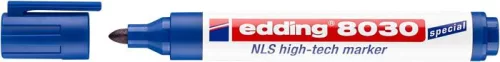 EDDING Alkoholos marker, 1,5-3 mm, kúpos, EDDING "8030 NLS", kék