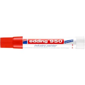   EDDING Jelölő marker, 10 mm, kúpos, EDDING "950", piros