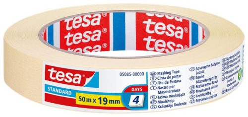 TESA Festő- és mázolószalag, 19 mm x 50 m, TESA "Standard 5085"