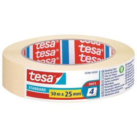   TESA Festő- és mázolószalag, 25 mm x 50 m, TESA "Standard 5086"