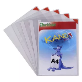   DJOIS Öntapadó bemutatótábla, A4, DJOIS "Kang", piros