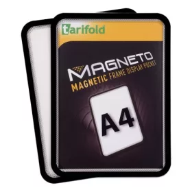   DJOIS Infokeret, mágneses háttal, A4, DJOIS "Magneto", fekete