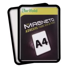   DJOIS Infokeret, öntapadós háttal, A4, DJOIS "Magneto", fekete
