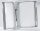 DJOIS Bemutatótábla tartó, fali, 10 db bemutatótáblával, DJOIS "Design", szürke