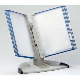   DJOIS Bemutatótábla tartó, asztali, A4, 10 férőhelyes, DJOIS "Design", kék