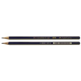   FABER-CASTELL Grafitceruza, H, hatszögletű, FABER-CASTELL "Goldfaber"