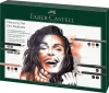 FABER-CASTELL Ceruza készlet, száraz technikákhoz, FABER-CASTELL "Discovery set", 17 db-os szett