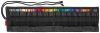 FABER-CASTELL Színesceruza készlet, háromszögletű, FABER-CASTELL "Black Edition", 72 különböző szín