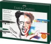 FABER-CASTELL Készlet akvarell technikához, FABER-CASTELL "Discovery Set Albrecht Dürer", 12 db-os szett