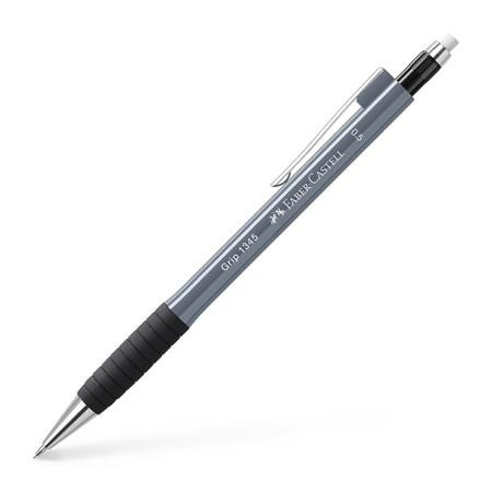 FABER-CASTELL Nyomósirón, 0,5 mm, FABER-CASTELL "Grip 1345", kőszürke