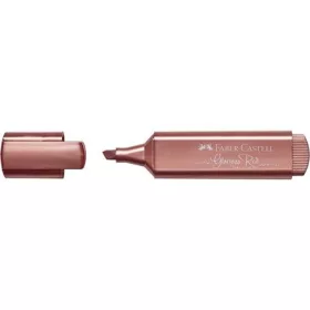   FABER-CASTELL Szövegkiemelő, 1-5 mm, FABER-CASTELL "1546", metál piros