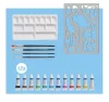 FABER-CASTELL Akvarell festékkészlet, tubusos, kiegészítőkkel, FABER-CASTELL "Creative Studio", 12 különböző szín