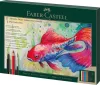 FABER-CASTELL Akvarell ceruza készlet, ecsettel, FABER-CASTELL "Albrecht Dürer & Pitt Artist Pen", 21 db-os szett