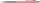 FABER-CASTELL Nyomósirón, 0,5 mm, pasztell rózsaszín tolltest, FABER-CASTELL "Apollo 2325"