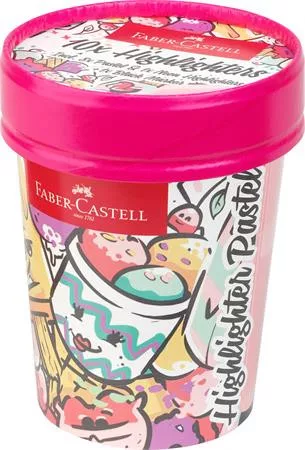 FABER-CASTELL Szövegkiemelő, 1-5 mm, FABER-CASTELL "Textliner 46", 10 különböző pasztell szín