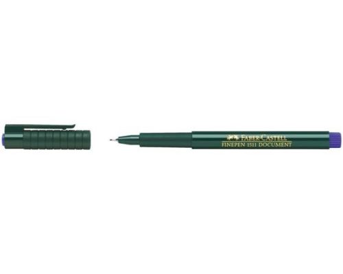 FABER-CASTELL Tűfilc, 0,4 mm, FABER-CASTELL "Finepen 1511", kék