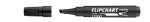  ICO Flipchart marker, 1-4 mm, vágott, ICO "Artip 12 XXL", fekete