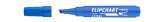   ICO Flipchart marker, 1-4 mm, vágott, ICO "Artip 12 XXL", kék