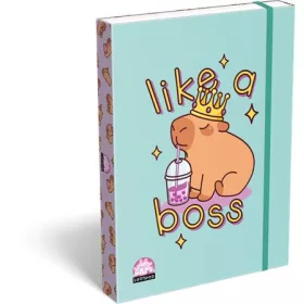 LIZZYSULI Füzetbox, A4, LIZZYSULI, Lollipop Capybara, zöld