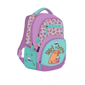   LIZZYSULI Hátizsák, 1-4. osztályos, LIZZYSULI "Active+ Lollipop", Capybara