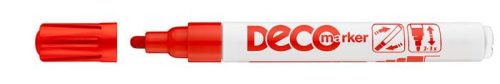 ICO Lakkmarker, 2-4 mm, ICO "Decomarker" piros
