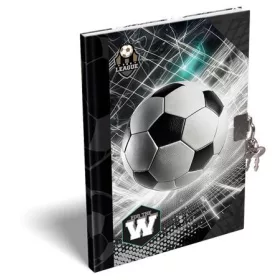  LIZZYSULI Emlékkönyv, lakattal, A5, keményfedeles, LIZZYSULI, "Top League"