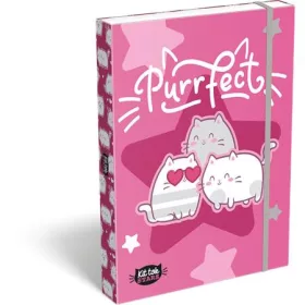   LIZZYSULI Füzetbox, A4, LIZZYSULI, "Kit tok Stars Purrfect"