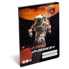   LIZZYSULI Füzet, tűzött, A5, kockás, 32 lap, LIZZYSULI, "Mars Mission", "27-32"